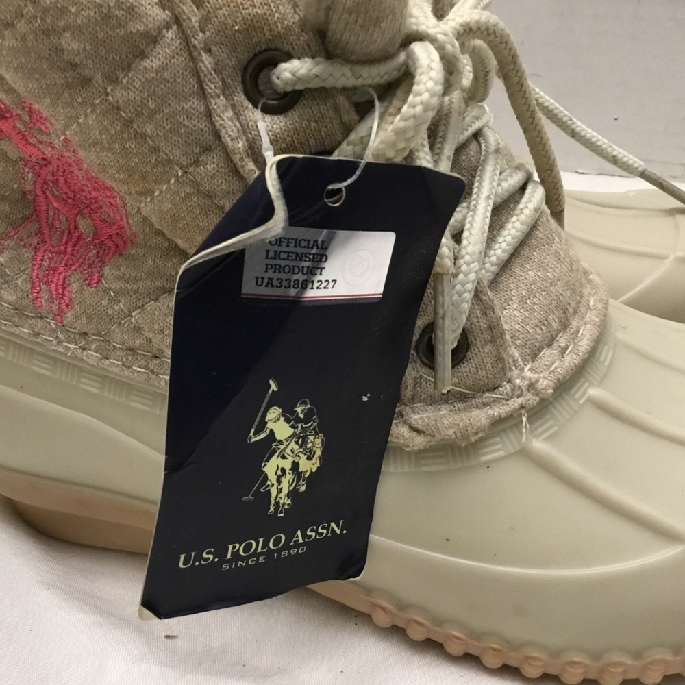U.S. POLO ASSN. BOOTS Kids size 1 - Picture 4 of 8